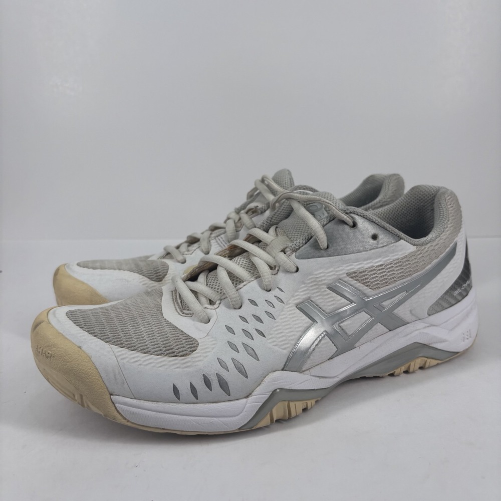ASICS Gel Challenger 12 Women US 10 White Tennis Running Athletic Shoes 1042A041
